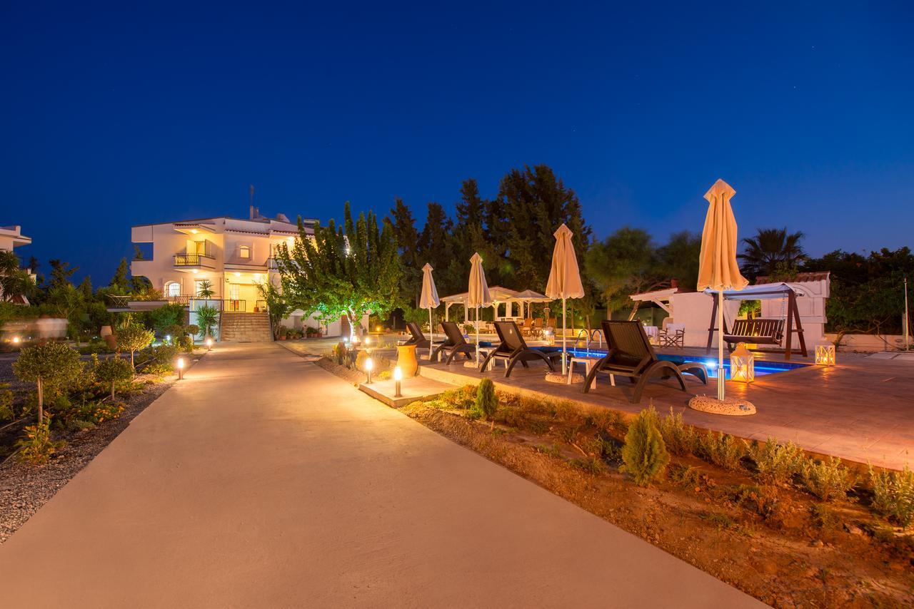 Villa Dora Faliraki Bagian luar foto